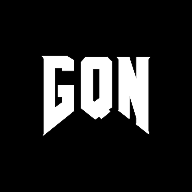 gqn letter logo design for technology company gqn logo design black and white color combination gqn logo gqn vector gqn design gqn icon gqn alphabet gqn typography logo design