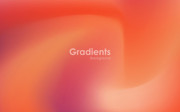 gradienst red orange and purple background