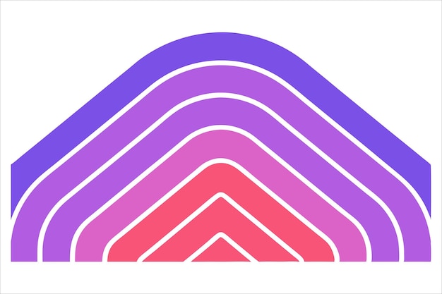gradient 3d abstract background vector design