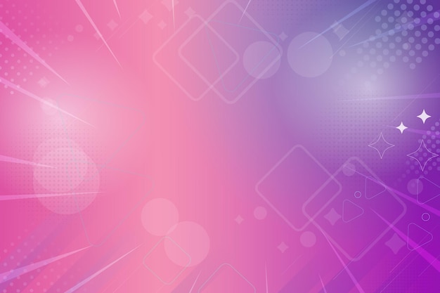 Gradient abstract geometric background