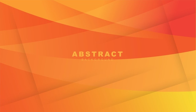 Gradient abstract orange background
