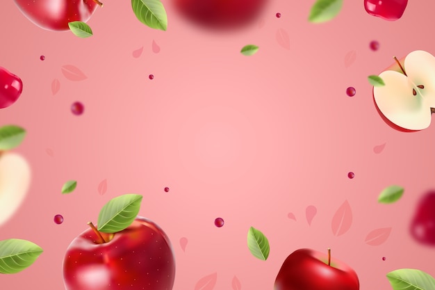gradient apple background