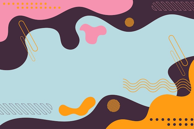 Gradient Blob Abstract Background