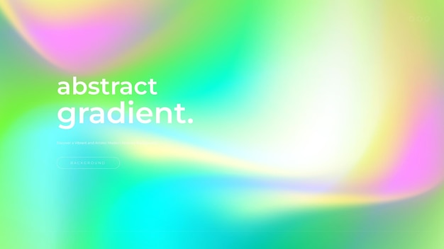 Gradient colorful abstract background vector