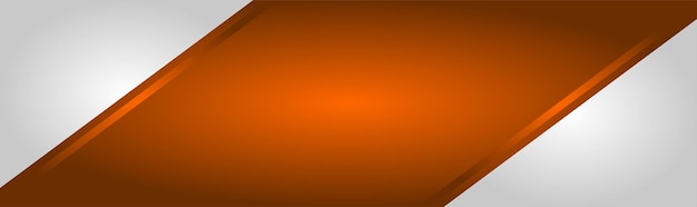 Gradient Cover Background Banner Design with Silver Corner Vector Illustration