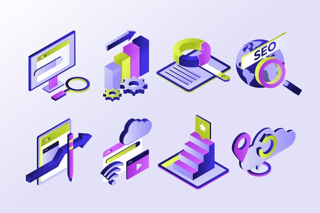 gradient data visualization design