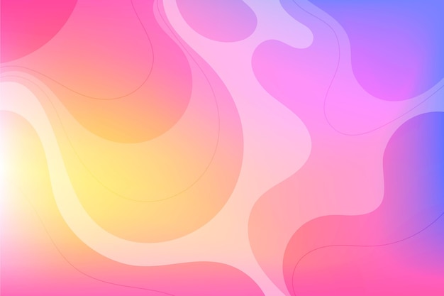 Gradient design of abstract background