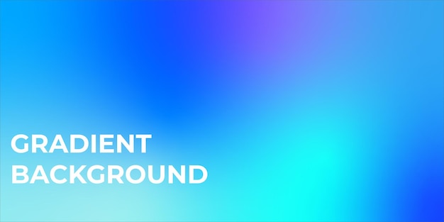 Gradient Effect blurred template