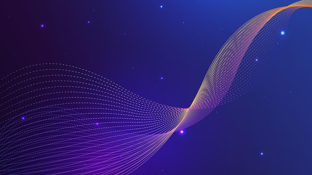 Gradient ray background