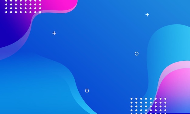 gradient wavy background design abstract wave shapes background