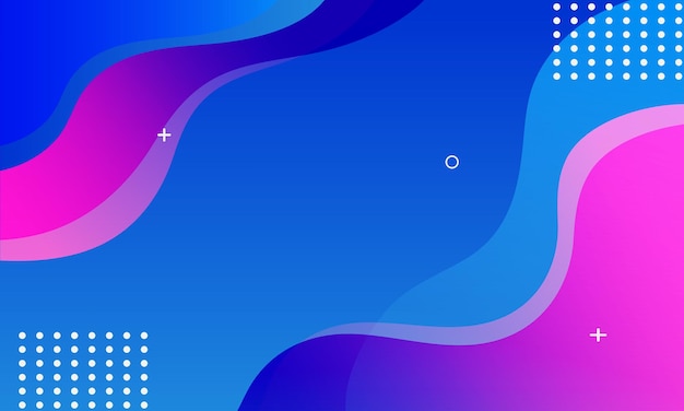 gradient wavy background design abstract wave shapes background