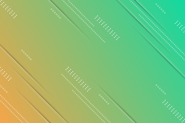 Gradient with lines texture and memphis elements