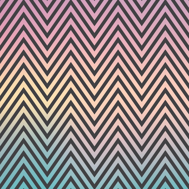 Gradient zig zag pattern, abstract geometric background. Luxury and elegant stylei llustration