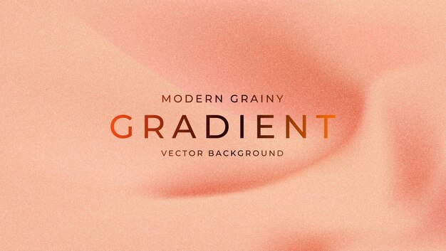 grainy gradient background with peach fuzz color
