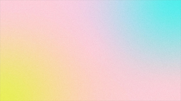 grainy gradient texture with pink yellow and cyan tones