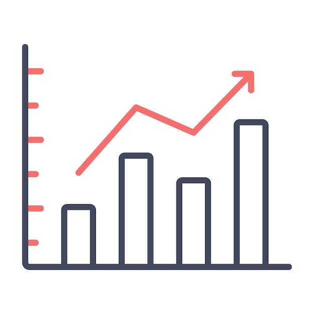 Graph Vector Illustration Style
