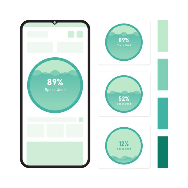 graphic elements for user interface design