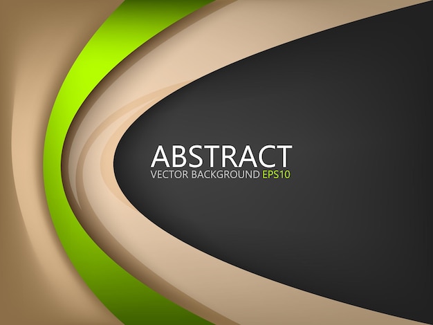 graphic vector curve line overlap background for text and message design