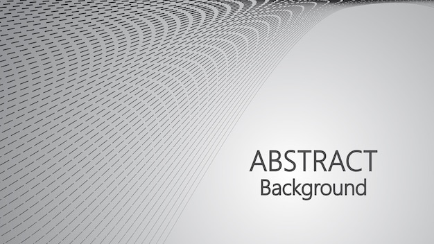Gray abstract background with curve line vector image illustration for backdrop or wallpaper