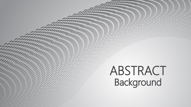 Gray abstract background with curve line vector image illustration for backdrop or wallpaper