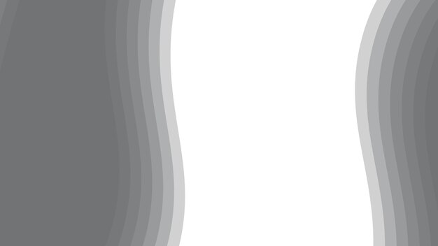 gray abstract paper cut background vector image for backdrop or presentation