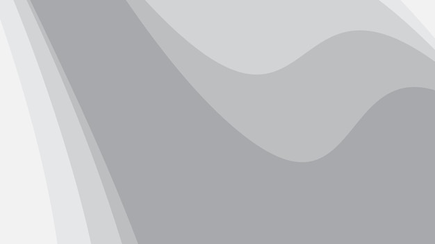 Gray abstract paper cut background vector image for backdrop or presentation
