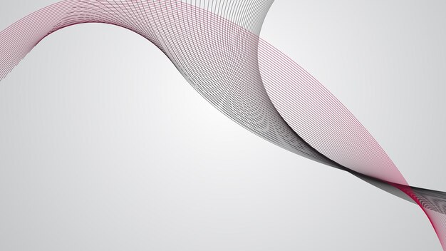 Gray gradient with cuve line background wallpaper vector image for backdrop or presentation