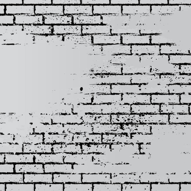 gray grunge brick wall