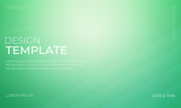 Green and White Gradient Background Illustrator Vector