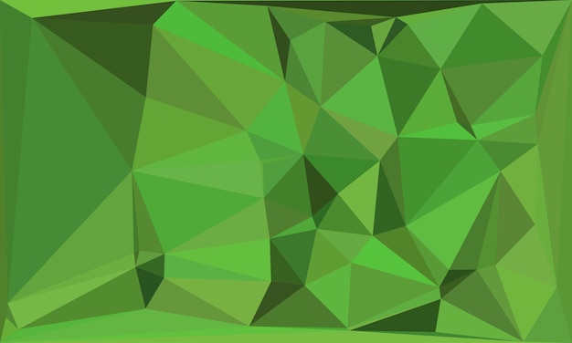 Green Triangle Art Abstract Background