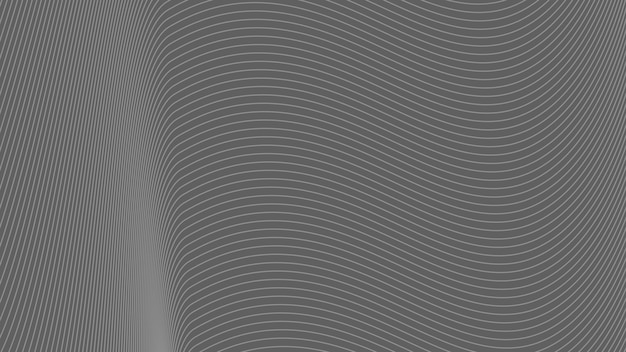 Grey abstract background with curve stripes line for backdrop or presentation