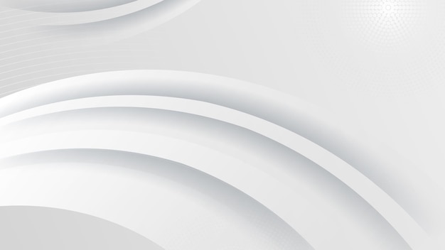 Grey white corporate abstract background with golden lines