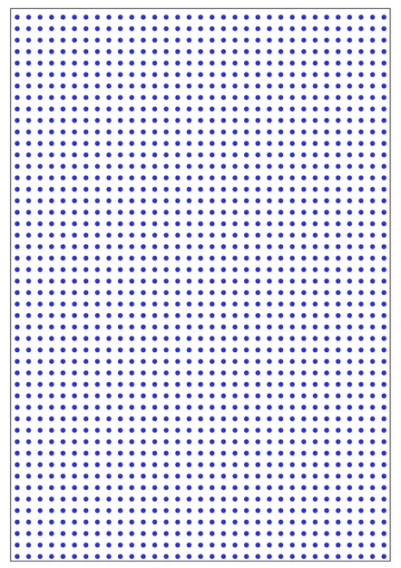 Grid paper blue and