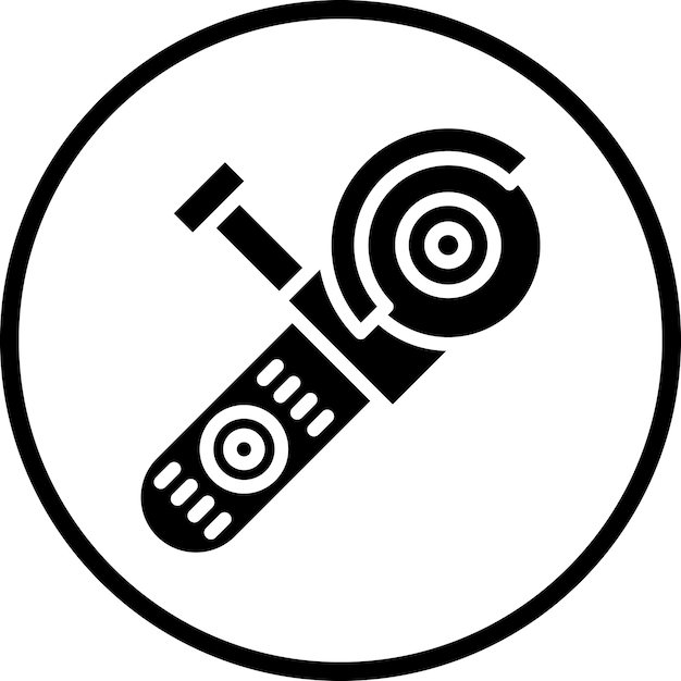 Grinder Tool Icon Style