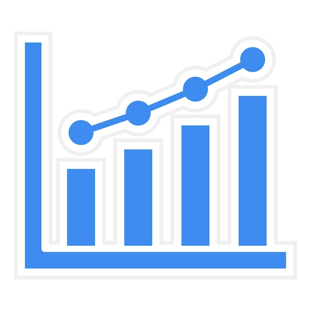 Growth Diagram icon vector image Can be used for Business