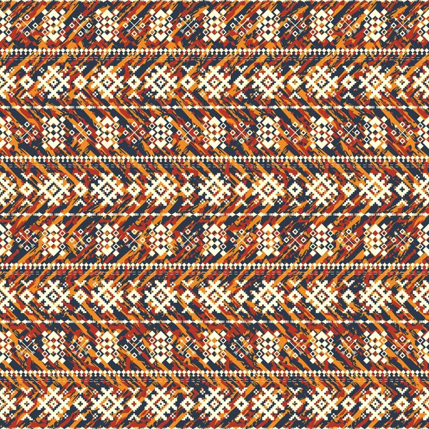 Grunge abstract orange pattern