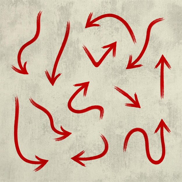 Grunge Arrow Brush Collection