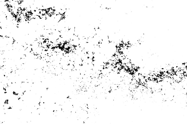 Grunge background of black and white Abstract illustration texture of cracks chips dot Dirty monochrome pattern of the old worn surface