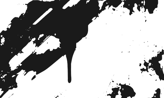 Grunge black texture Vector background