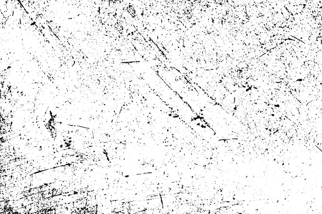 Grunge scratches texture Black and white background