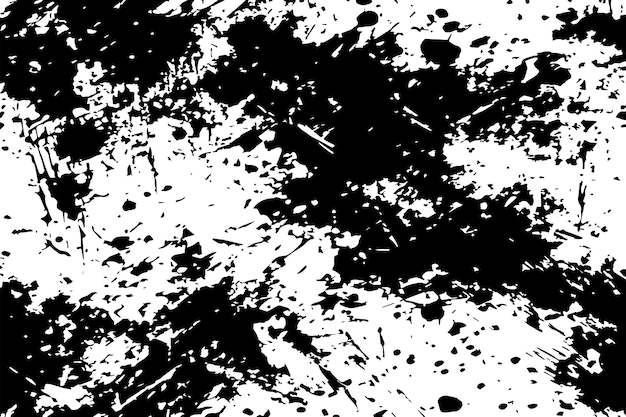 grungy rough weathered distressed overlay scratched and splashes black and white texture