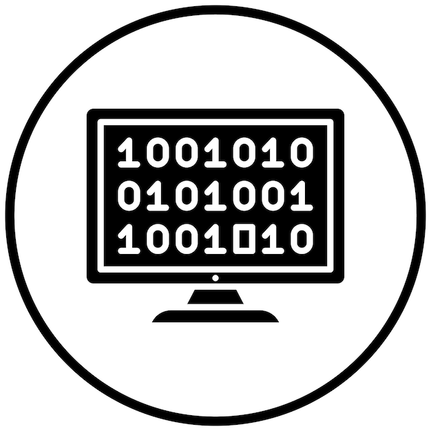Hack Code Icon Style