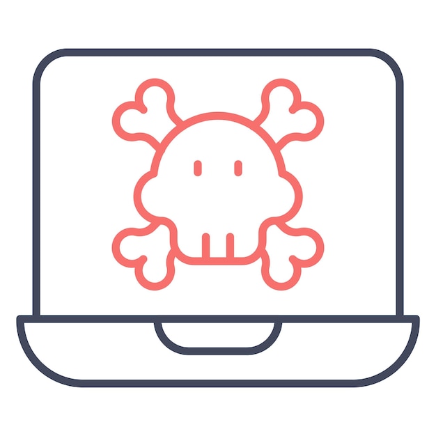 Hacking Skills Vector Illustration Style