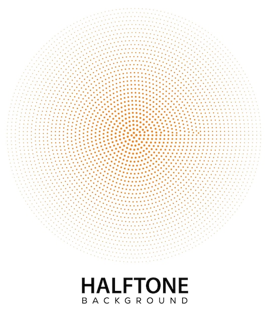Halftone Design Vector Design