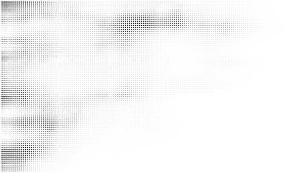 Halftone dotted element for creative vector element