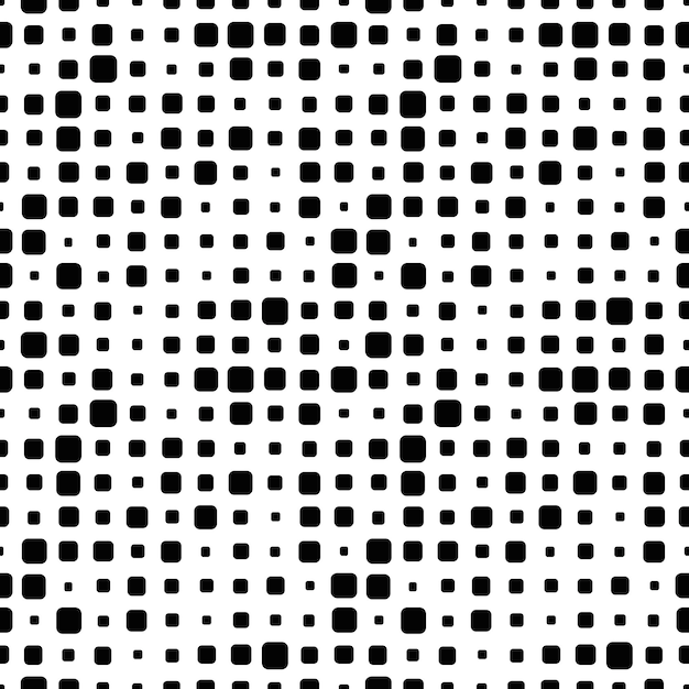 Halftone seamless abstract background with squares. Infinity geometric pattern.