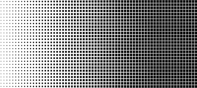 Halftone texture of sguares on a white background Design element for web banners wallpapers postcards Vector illustration