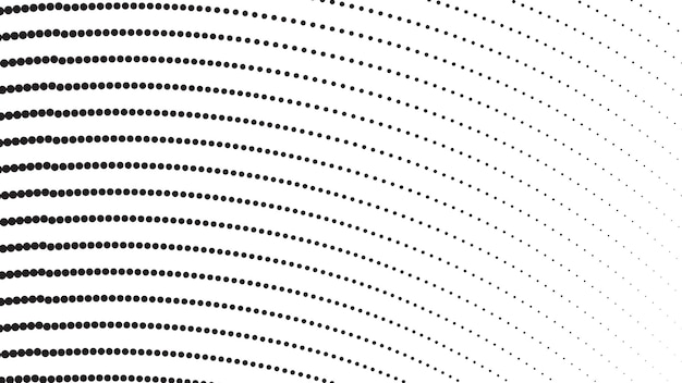 halftone texture pattern background black and white vector image for backdrop or fashion style