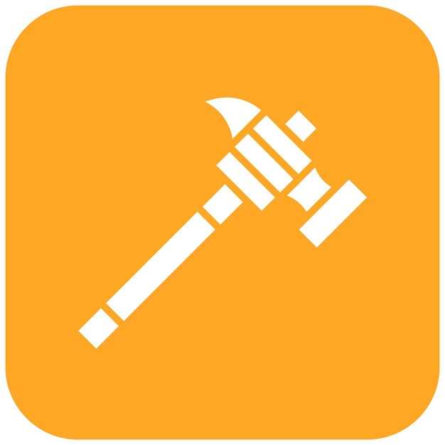 Hammer icon vector image Can be used for Vikings