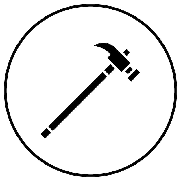 Hammer vector icon Can be used for Construction Tools iconset